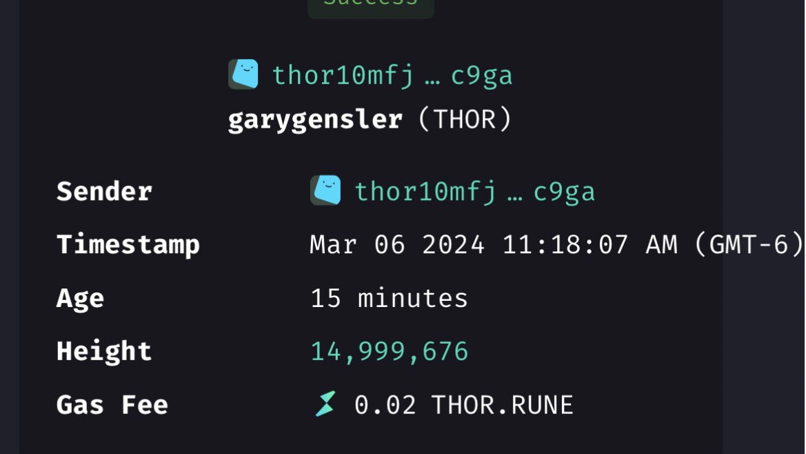 ThorDood's tweet image. Did @GaryGensler just buy a ThorName from @THORSwap? 

#ThorSwap #rune