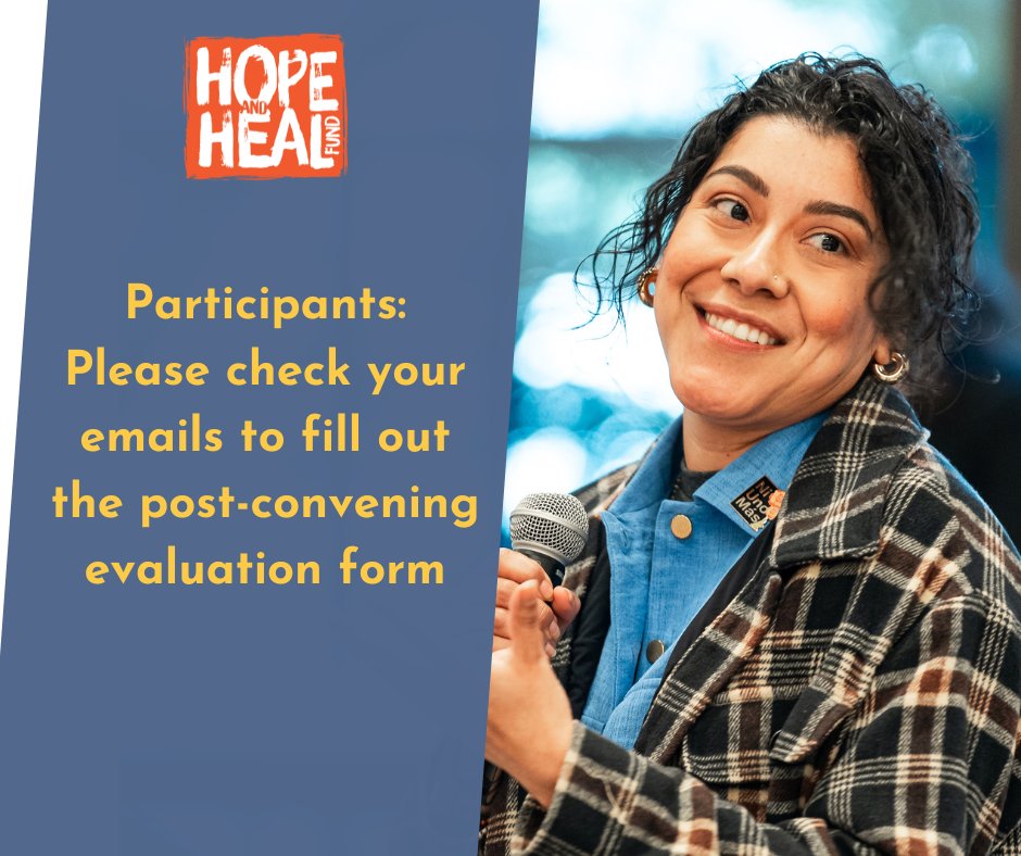 🚨 Calling All #LatinoLeadershipConvening Participants: Please check your email to complete our post-convening evaluation. This is your opportunity to shape the future of our convening and ensure your voice is heard. Fill it out here: bit.ly/3TicHIw