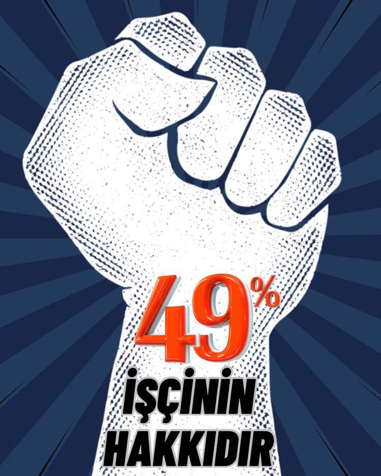 🚩%49,5 ZAM
🚩REFAH PAYI
🚩12 BİN ₺ ARTIŞ
🚩TAYİN-BECAİŞ
🚩MESLEK KODU GÜNCELLEMESİ
🚩KIDEM FARKI+SKALA FARKI
🚩GİYİM YARDIMI
🚩STATÜ DEĞİŞİKLİĞİ
🚩ZORUNLU EMEKLİLER İŞE İADE
🚩EĞİTİM FARKI
🚩HAFTALIK 40 SAAT ÇALIŞMA
  İşçi'nin de hakkı.!
  #isciyiDUYanVARmi