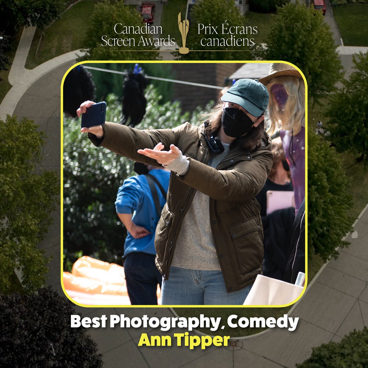 Big love to @TheCdnAcademy from the entire cast and crew of #RunTheBurbs for 4 #CdnScreenAwards nominations this year 💛 Congrats to all the nominees!