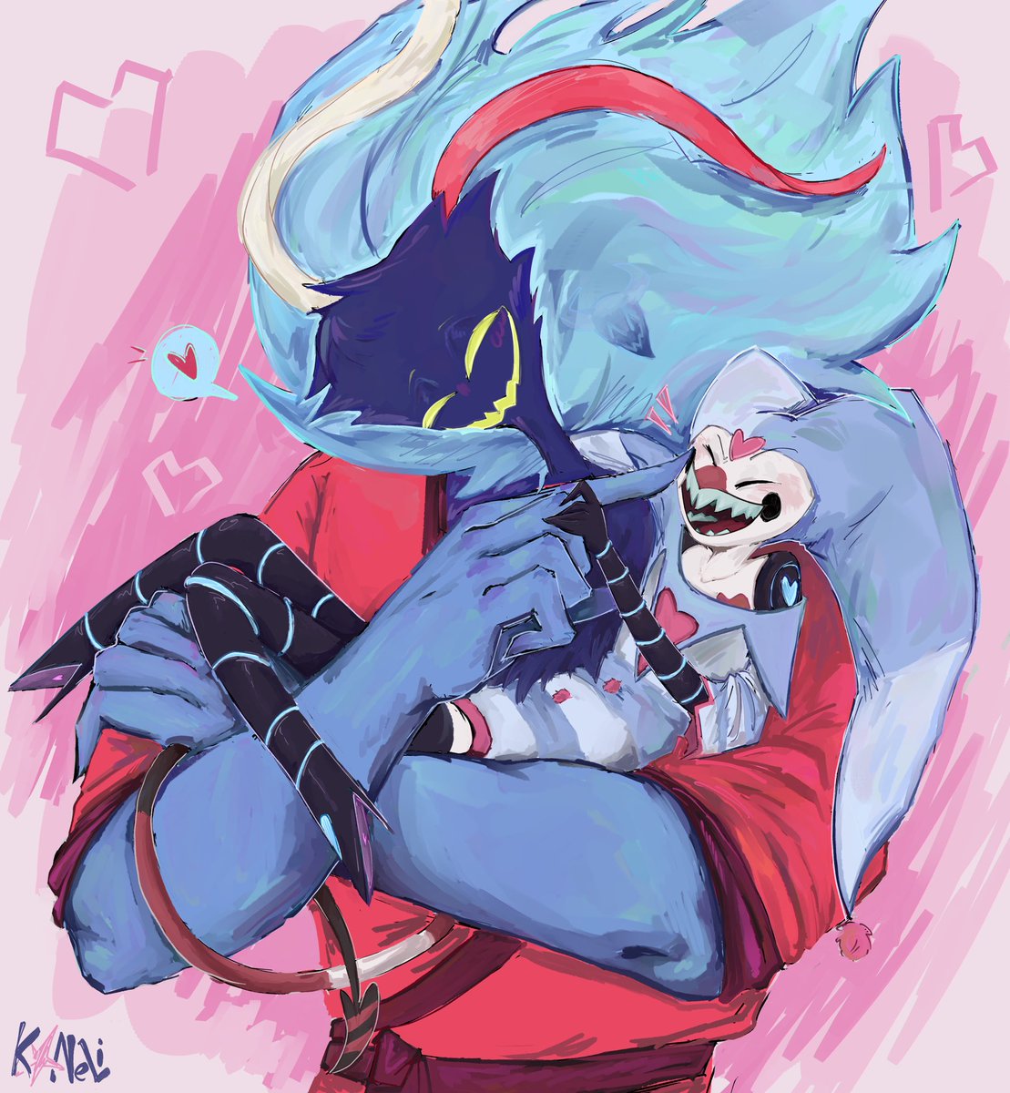 kanelioli's tweet photo. !!!!!
#HelluvaBossFanart #Asmodeus #Fizzarolli #fizzmodeus #fizzarollifanart #Asmodeusfanart #helluvaboss https://t.co/59zLCG1emY