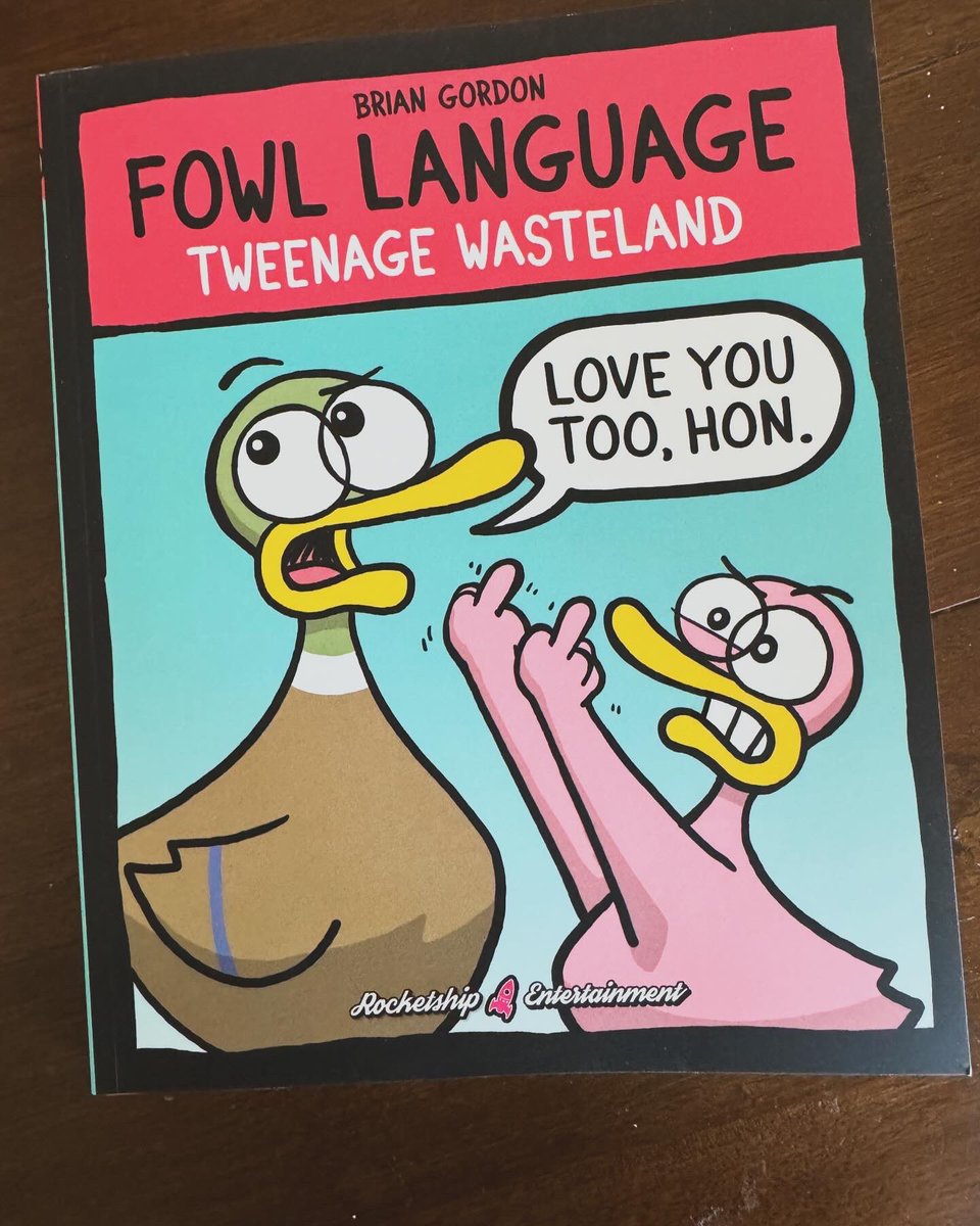 fowlcomics's tweet photo. Big news, guys! I was able to get some advanced copies of my new book, Tweenage Wasteland, to sell this weekend at @PlanetComicon City! I only have a couple small boxes, so if you’re just anxious to get the book early, swing by table #321 in artist alley before I run out! https://t.co/HttErtdbYP