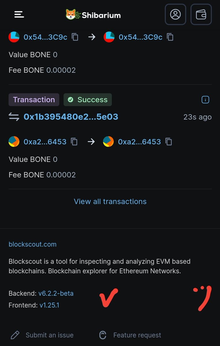 MemesNoWords's tweet photo. 🔥
#Shibariumscan.io(Mainnet) Is updated to version -6.2.2
Wait for good announcement 🙂

#Shibarium #shib #bone #leash #SHIBARMY #crypto #btc #eth https://t.co/fRfJM5UrLd