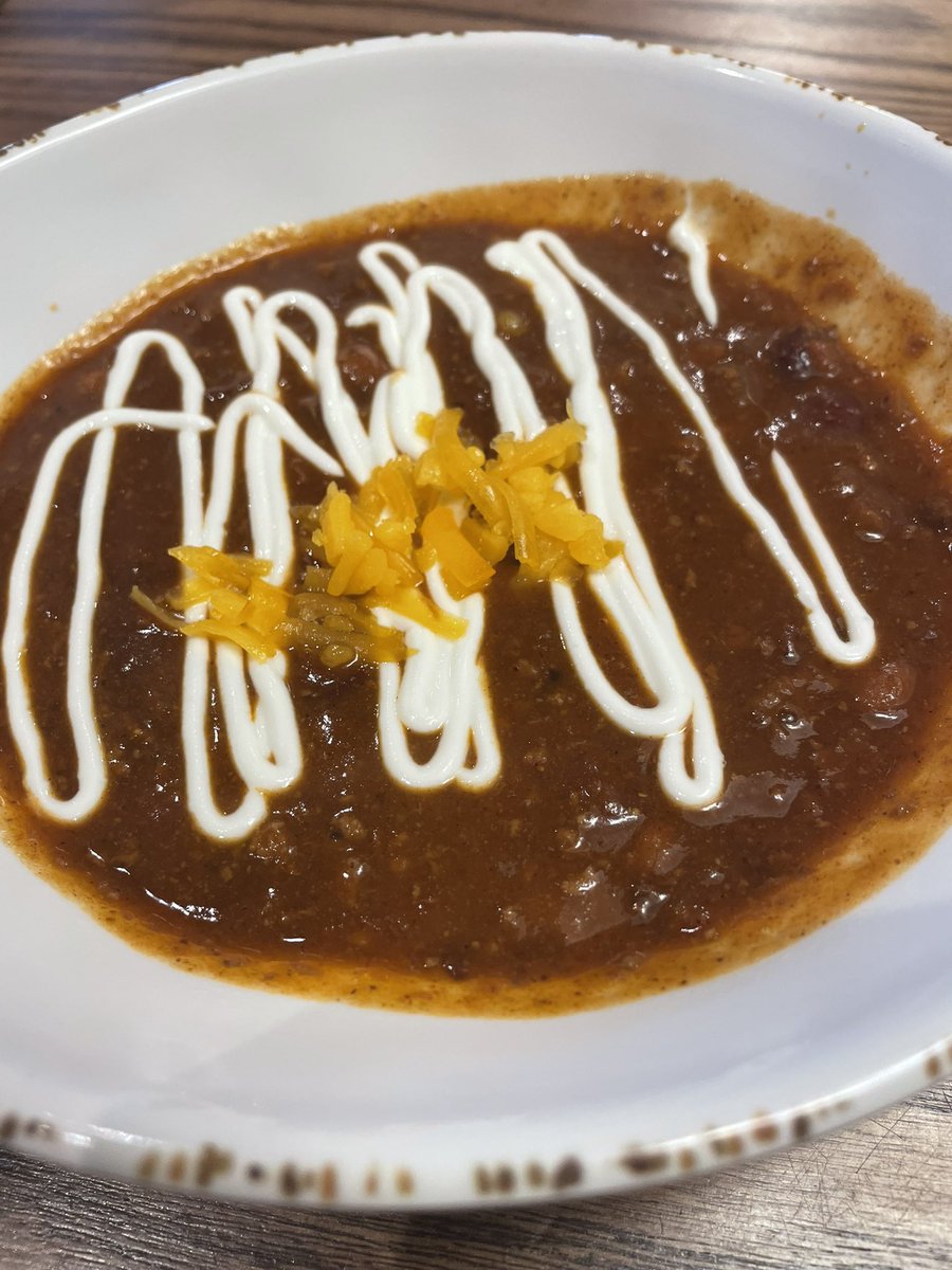 Congratulations <a href="/Newks/">Newk's Eatery</a>, your chili is delicious (and I’m pretty picky about my chili), but to charge me extra to “load” my chili with cheese, sour cream, and cilantro and then serve me this is pretty lame.