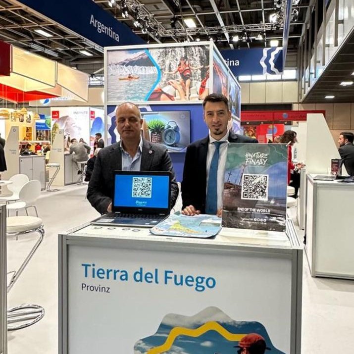 La Patagonia se presenta en la Feria Internacional de Turismo ITB de Berlín (5 al 7 de marzo). 

Dante Querciali, presidente del <a href="/InFueTur/">Instituto Fueguino de Turismo</a>  y en representación de la región destacó "la necesidad de profundizar los lazos comerciales con los tour operadores europeos"