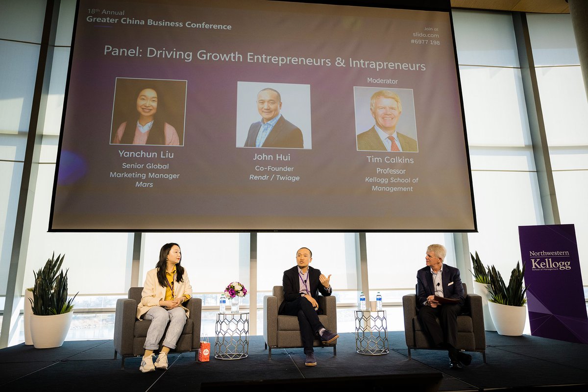 Great pleasure to share my entrepreneirual journey with <a href="/rendrcare/">Rendr</a>  and <a href="/TwiageMed/">Twiage</a>, and how innovations are driving #valuebasedcare in the #Chinese community, with the audience at <a href="/KelloggSchool/">Kellogg School</a> <a href="/NorthwesternU/">Northwestern</a>. #HealthcareInnovation #chineseamerican