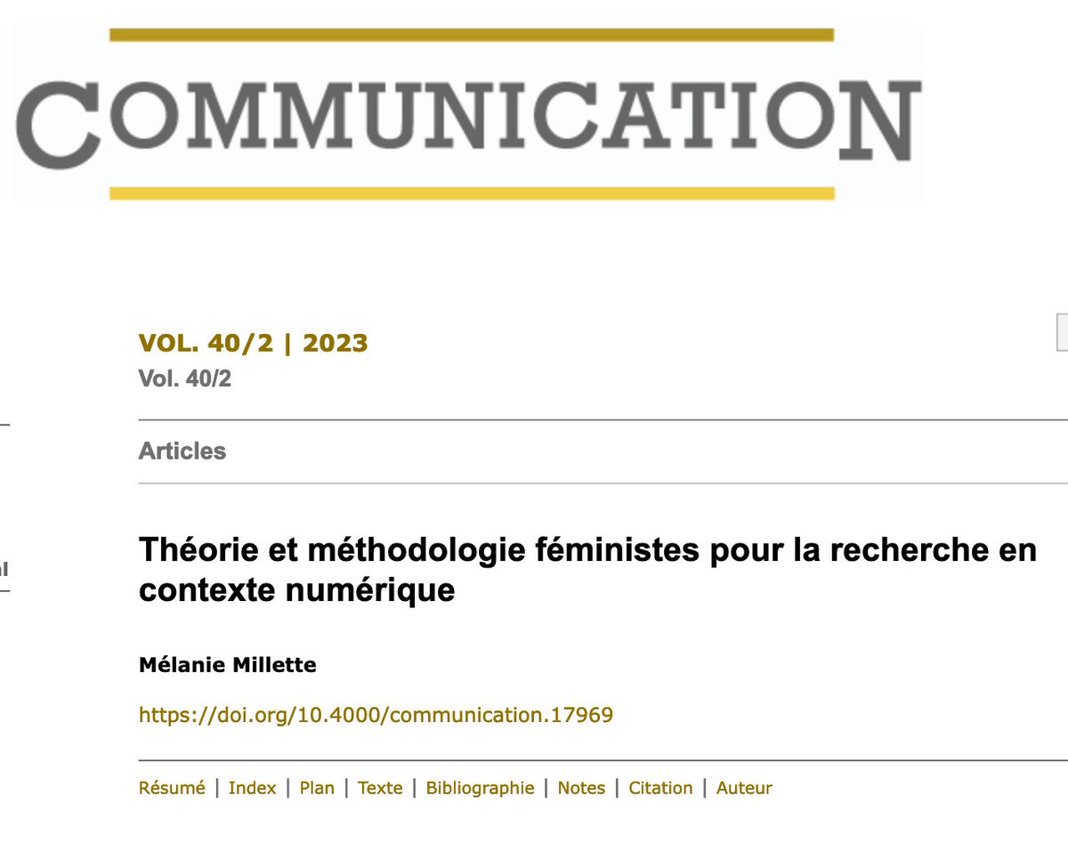 Mélanie Millette, PhD tweet media