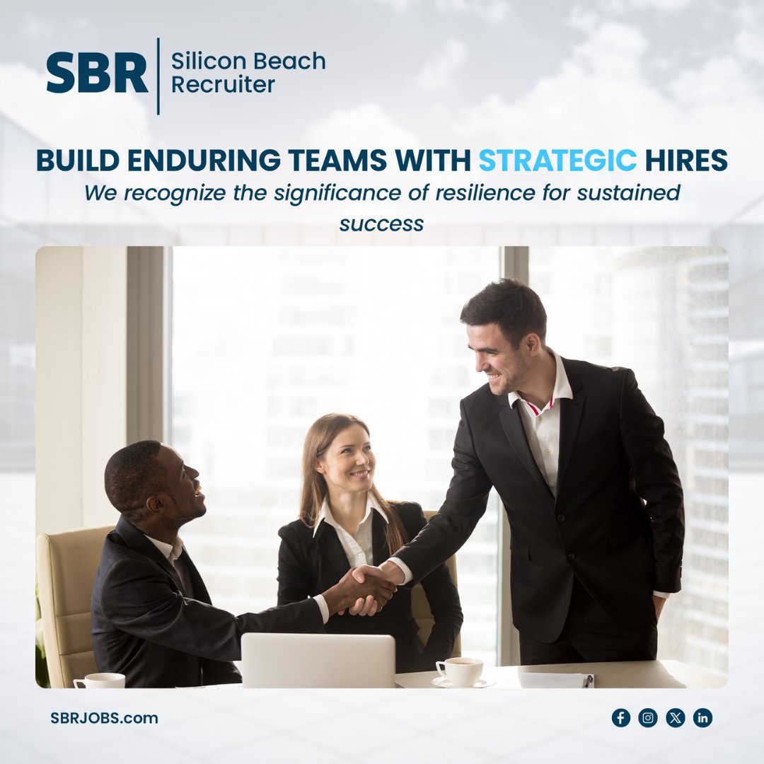 🌟 Strengthen your workforce with #SBRJobs! 🌟

💼💪 Our strategic hires aren't just skilled – they're experts in thriving under pressure. 

Connect with us!
📞 Call: 916-389-9676
📧 Email: A2@Sbrjobs.com

#ResilientTeams #DynamicWorkplace #StrategicHires