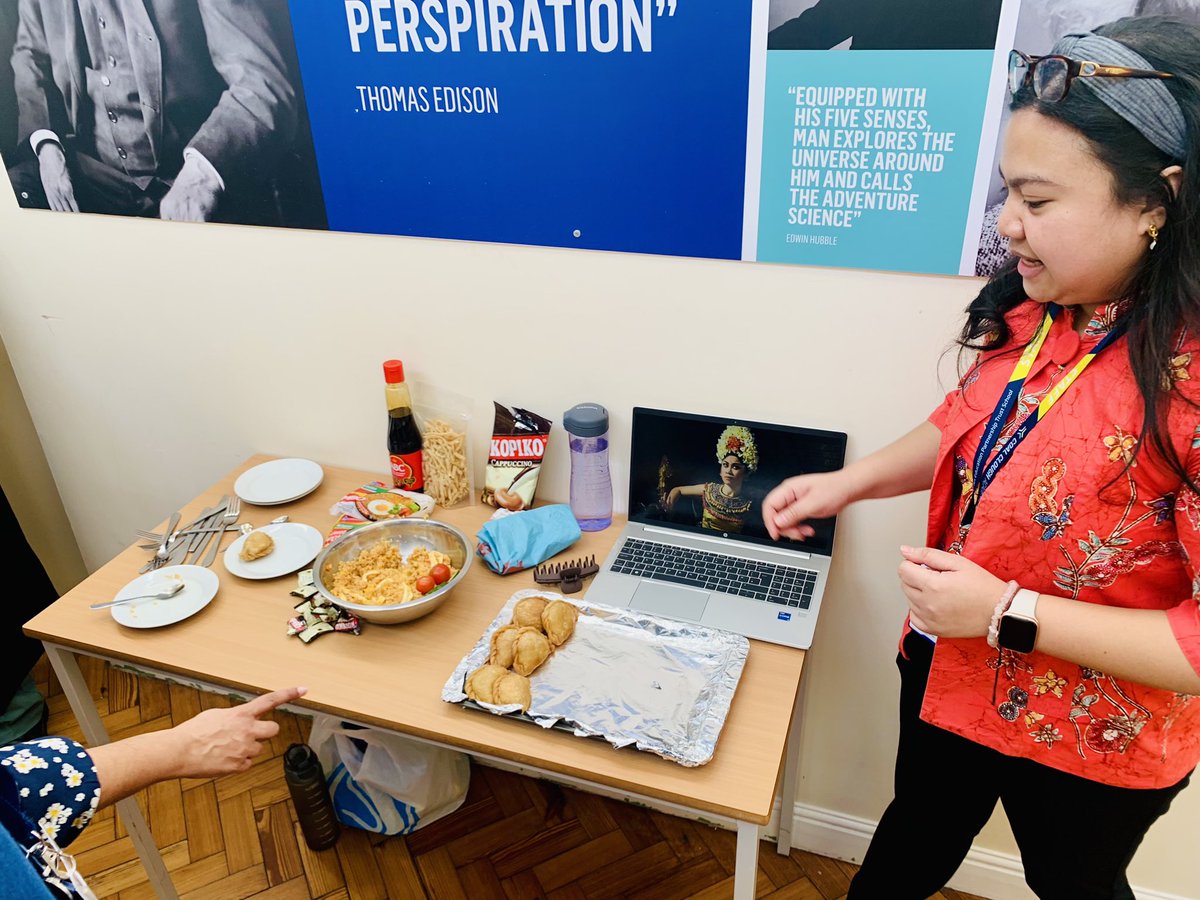 It’s a busy week for #TeamEnglish at CCA. We’ve hosted our 1st Culture Conference (supporting a Yr 8 Poems from Other Cultures unit). The school community enjoyed visiting stalls where staff talked about their own culture and we sampled so lovely food! @Head_CCA  <a href="/DeputyHead_CCA/">Chris Whittaker</a>