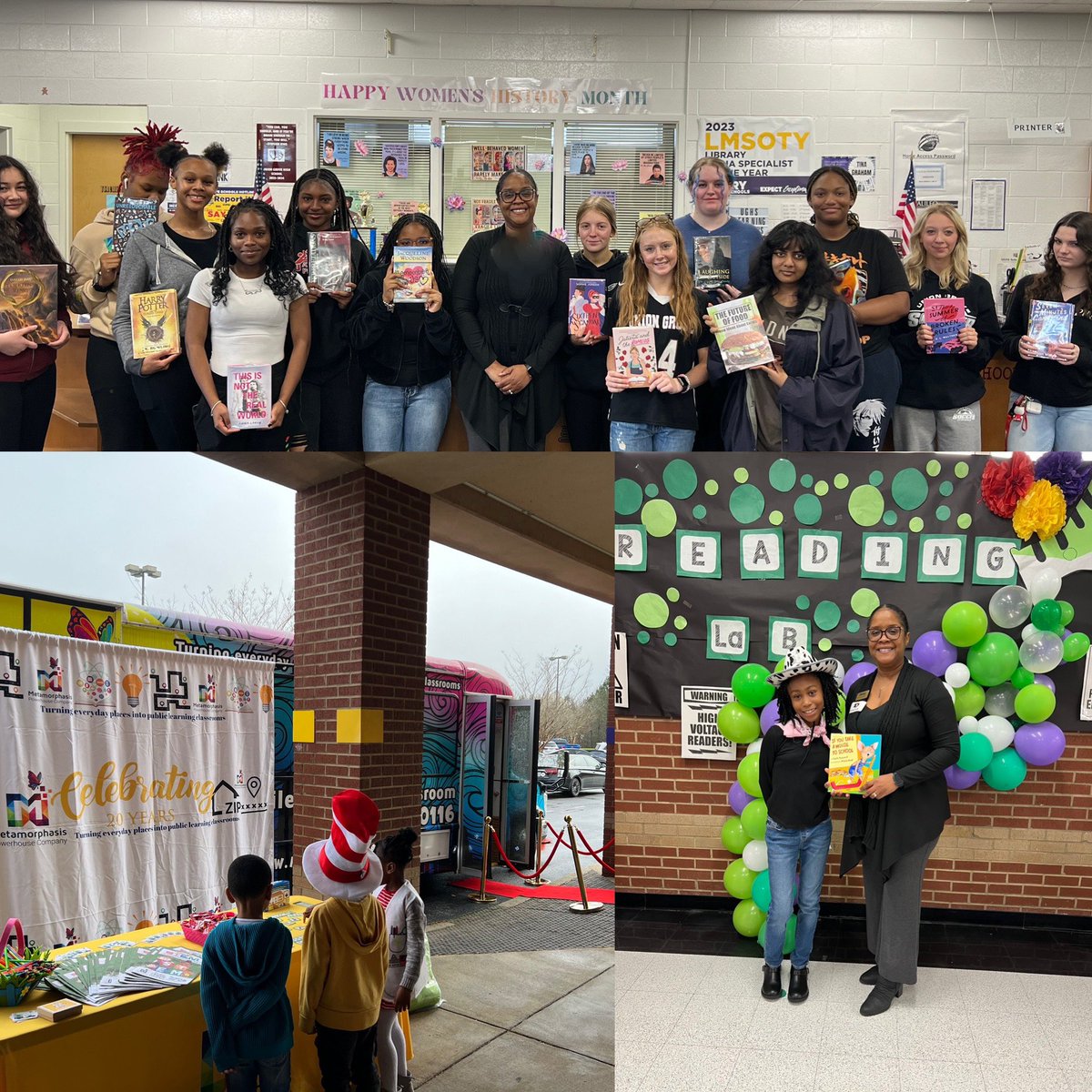 Thank you @DES_HCS and @UGHS_Wolverines for inviting Team Social Studies to read to your students for Read Across Henry. @ELA_HCS @DrMilesk31 @KeshaMuhammad3 @AkbarEducates #ReadAcrossAmericaWeek #HenryReads