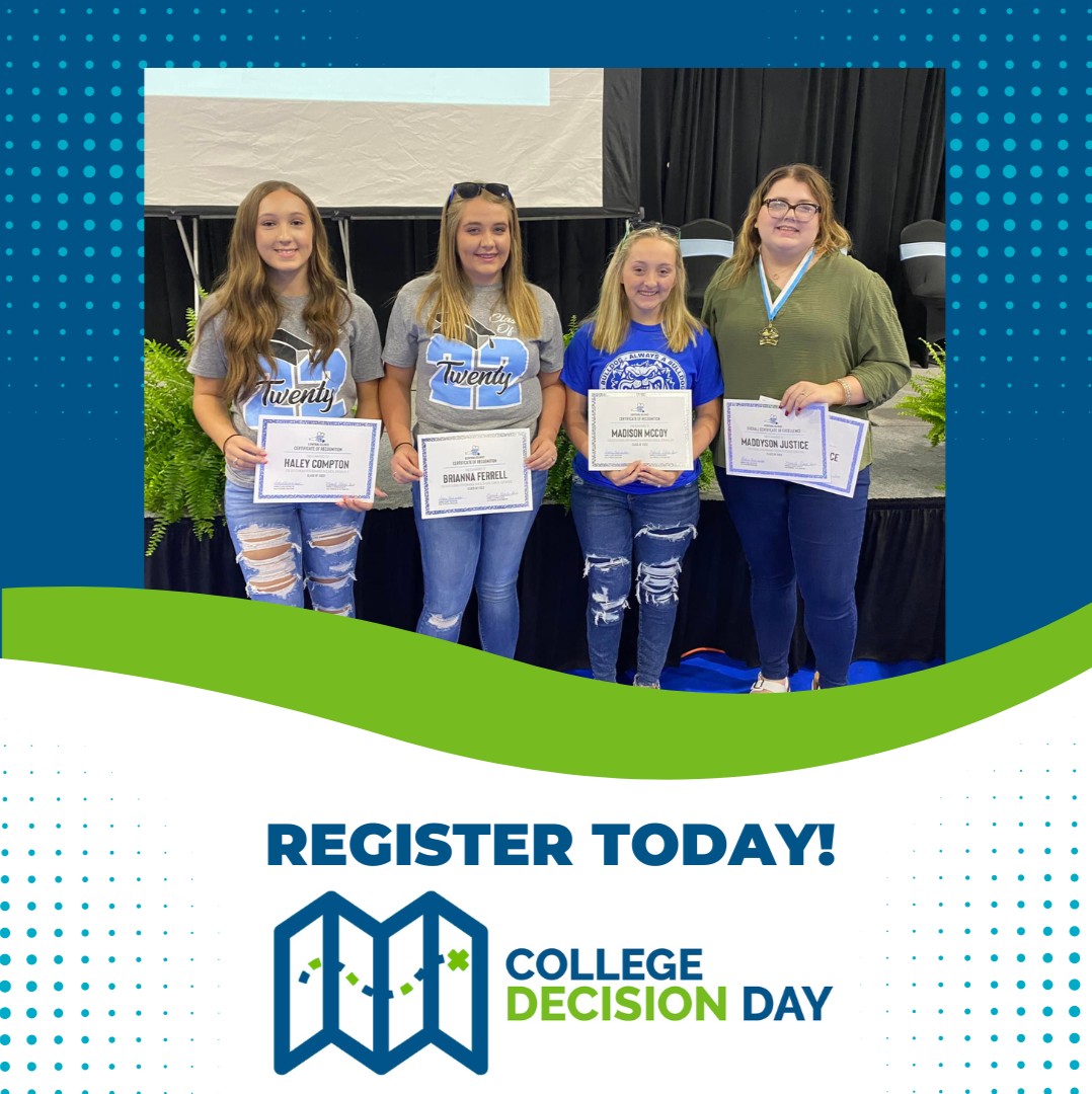 Registration for College Decision Day 2024 is open. Seniors who have committed to pursuing an education or training beyond high school will be celebrated during this year’s College Decision Day events. Learn more about College Decision Day at cfwvconnect.com/college-decisi….