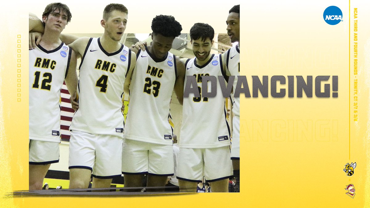 Men's Hoops Round of 16 Tickets Now Available

📰: rmcathletics.com/news/2024/3/6/…

#SwarmSzn <a href="/RMCHoops/">Randolph-Macon Hoops</a> #d3hoops