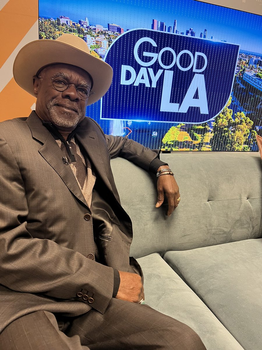 On Good Day LA today with #MelvinRobert. You can stream “The Legend of Glynn Turman” on Peacock and Tubi. Or get your own copy anywhere DVD’s are sold.