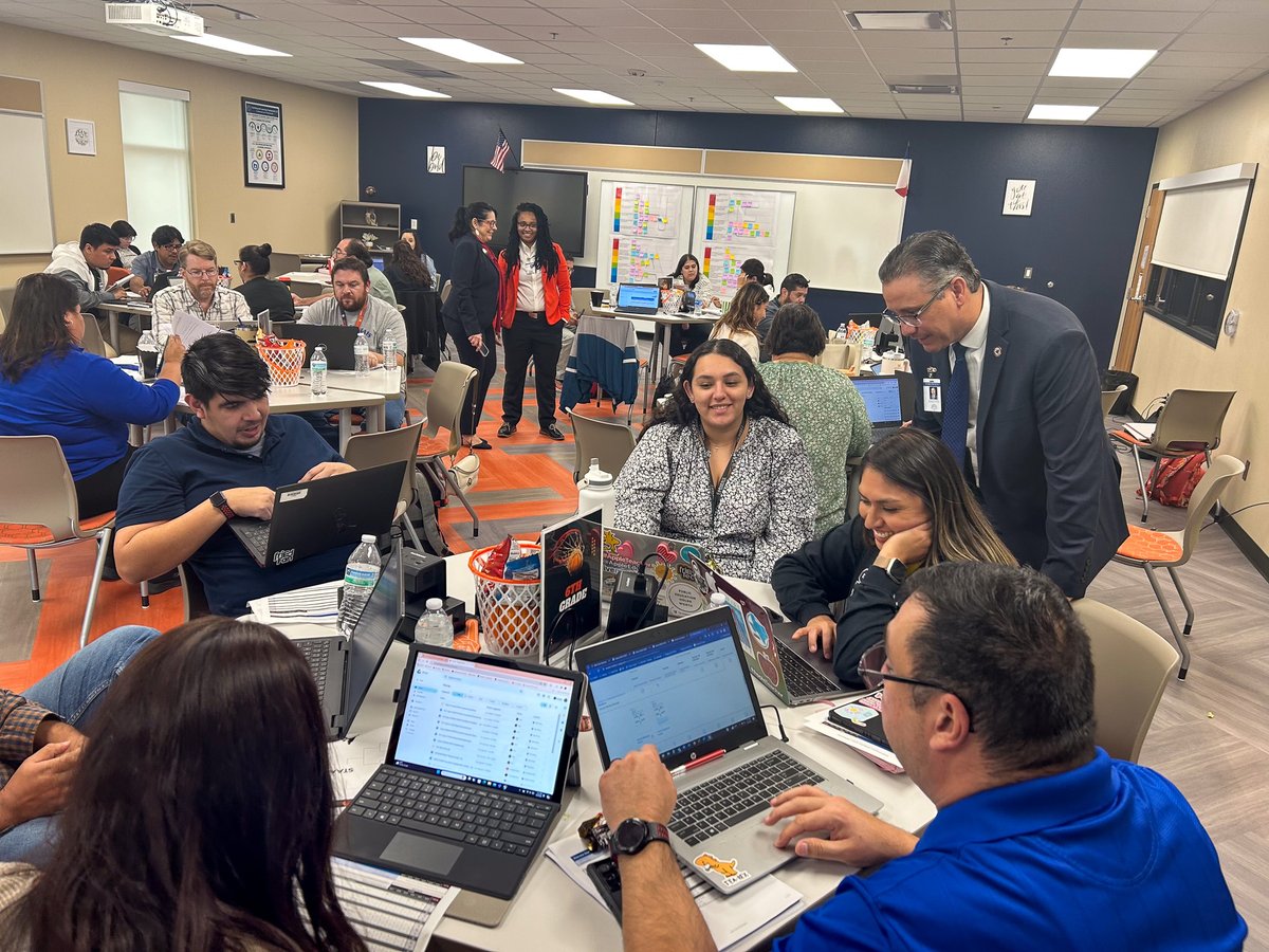 The Harlingen CISD Data Tour! ✨ RLA, Math, Science, and Social Studies teachers are taking a deep look at their data and working together to create a detailed and purposeful plan to prepare students for the STAAR countdown. 🌟👩‍🏫📊