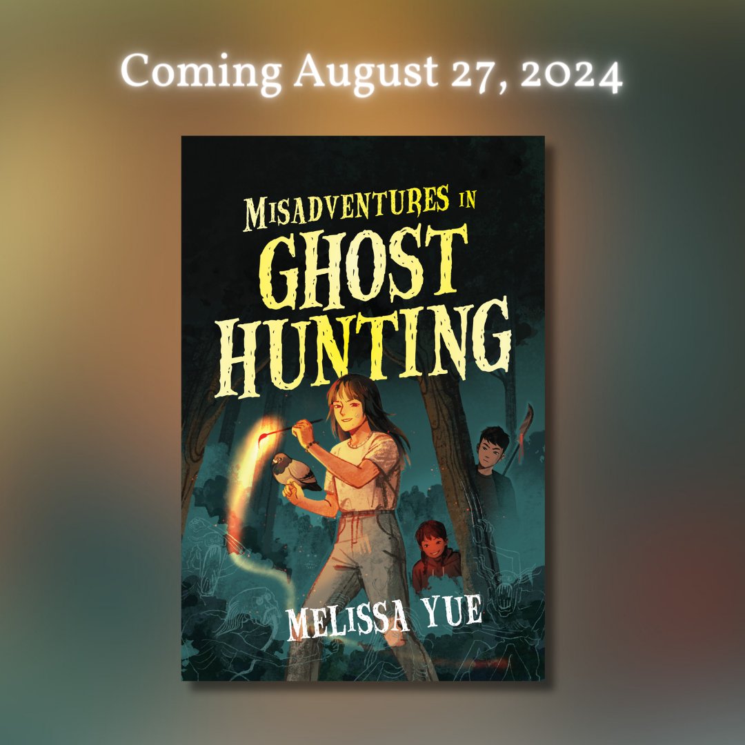 ICYMI... 👀 MISADVENTURES IN GHOSTHUNTING has a cover!!