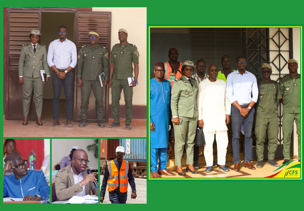 Cfssenegal's tweet photo. Ce mardi, les partenaires potentiels de la Société Nationale Les Chemins de Fer du Sénégal ont effectué une visite à la gare de Tamba et au terminal à conteneurs, marquant un moment privilégié de discussions productives.
#CMA #CGM #douane #TCD #emase https://t.co/Ftz0iDIRWM