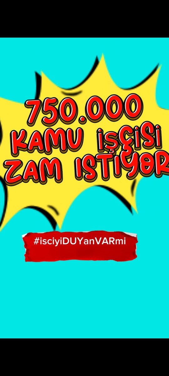 #isciyiDUYanVARmı