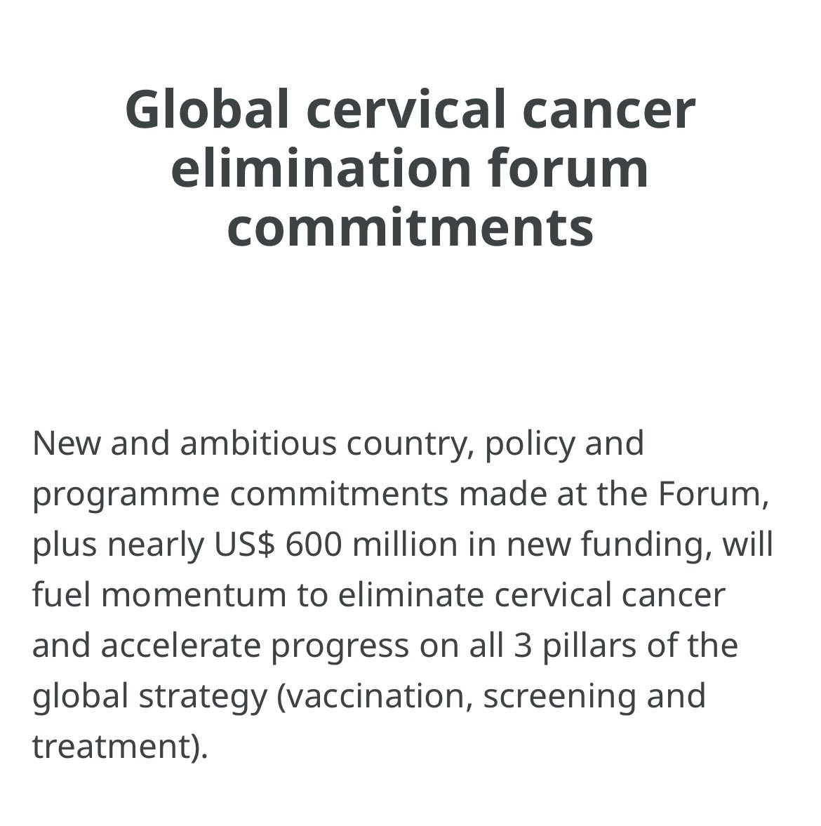 WHO Rwanda on X: Do you know the symptoms of #cervicalcancer