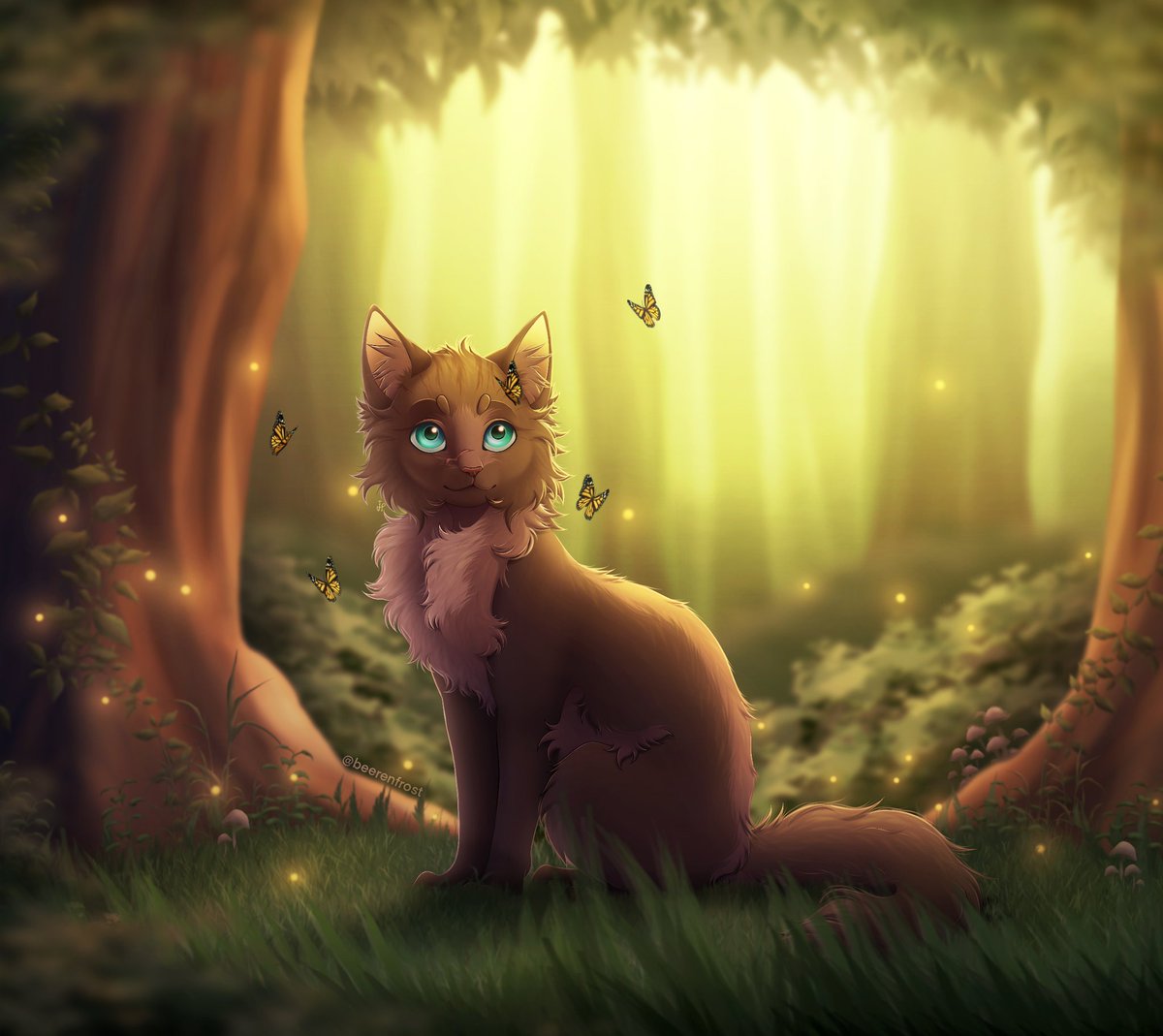 JuniperArt_'s tweet photo. Dtiys prize for timeflowerz from Instagram :3

#warriorcats #cat #oc #originalcharacter #art #digitalart #artist https://t.co/Y5xh15hOpz