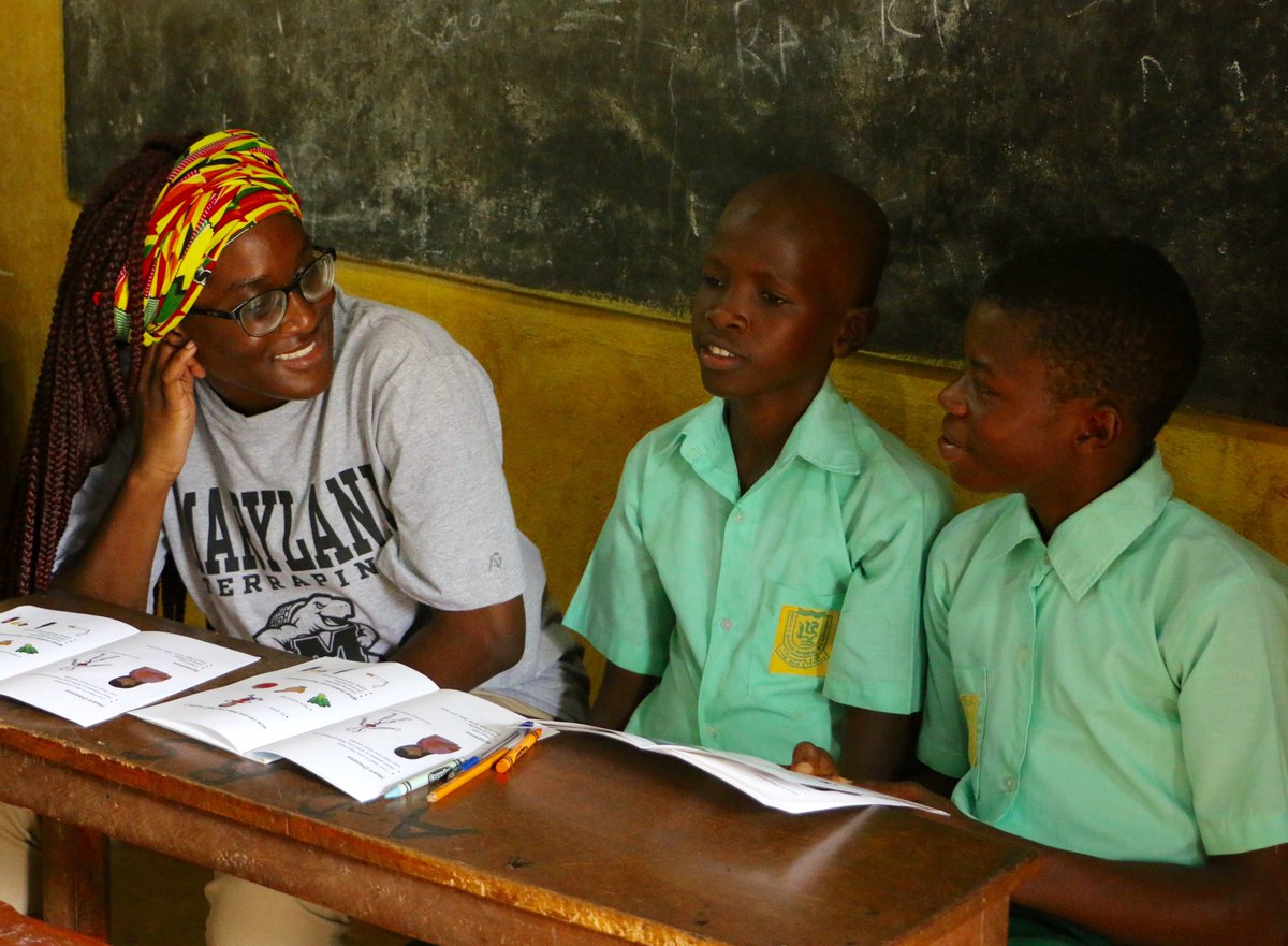DBorzekowski's tweet photo. Friends, Today is the day to give to UMD. Lots of $$ are matched, depending on how many givers we have. Please click on the link below to offer our Terps a chance to have life-changing global health experiences.

https://t.co/WQLPpVaYIr https://t.co/AztwH9sF30