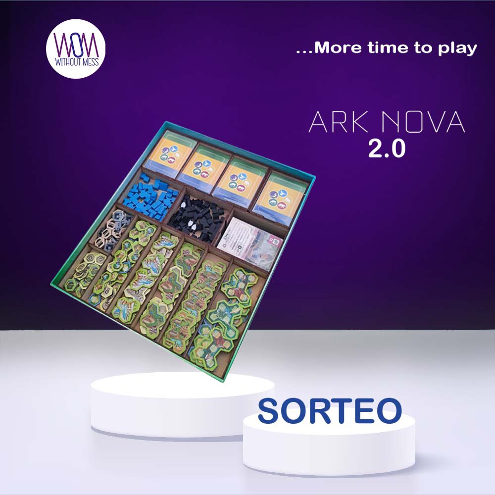 ¡SORTEO!

Por el lanzamiento nuestro nuevo inserto #arknova (Base + Exp)

Para participar:
▫️Sigue a @wom_withoutmess
▫️Retwittear
▫️Comenta un juego para diseñarle inserto y menciona a un amigo/a

El ganador/a se anunciará el 13/03/24 (SOLO EN ESPAÑA)