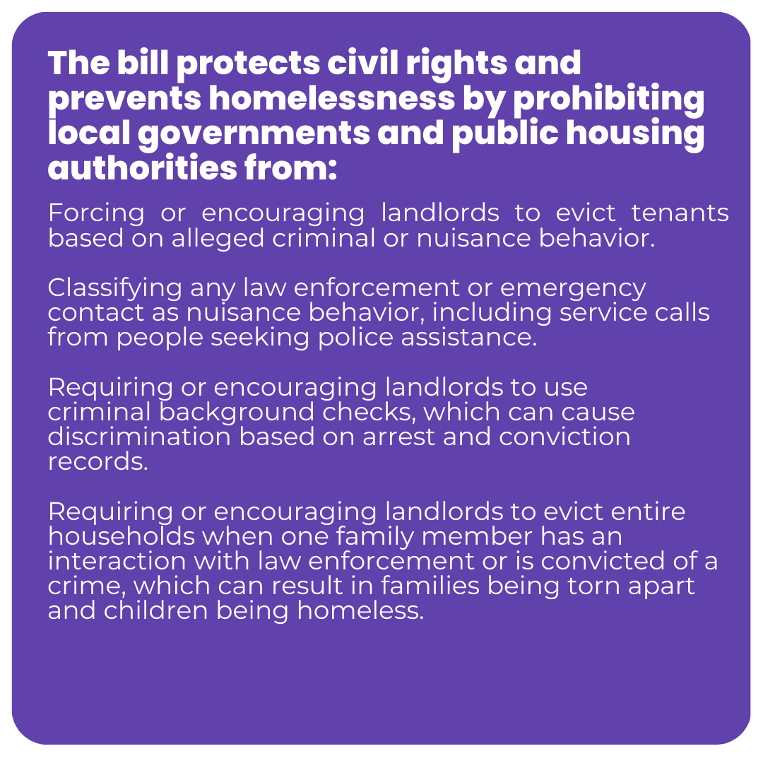 SafeandJustUSA's tweet photo. Everyone deserves a safe place to call home, especially survivors of crime. #TheCommunitySafetyThruStableHomesAct – just passed by the IL Senate Judiciary Committee – protects the residents of IL from unfair housing discrimination caused by "crime-free" ordinances. #SharedSafety https://t.co/EsvNHUFnBM