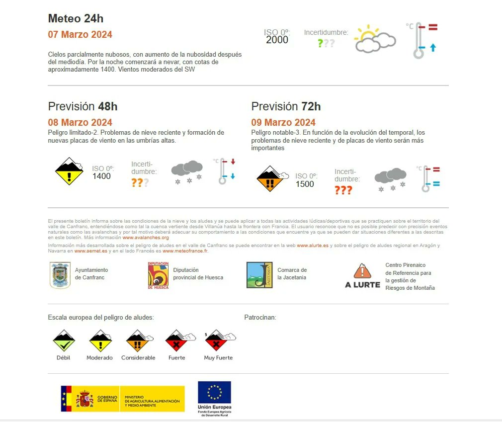 alurte's tweet photo. Buenas condiciones, con la nieve del fin de semana pasado en general bien estabilizada y buena nieve polvo en las umbrías. Ahora, quedamos a la espera de las  nuevas borrascas que vienen a visitarnos el fin de semana. https://t.co/Rsde8XbhF9