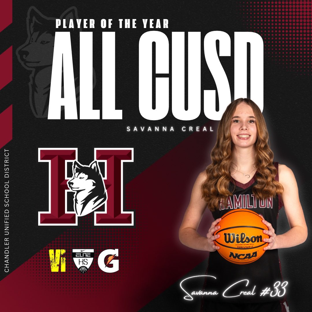 Congrats Savanna! 
CUSD Player of the Year!