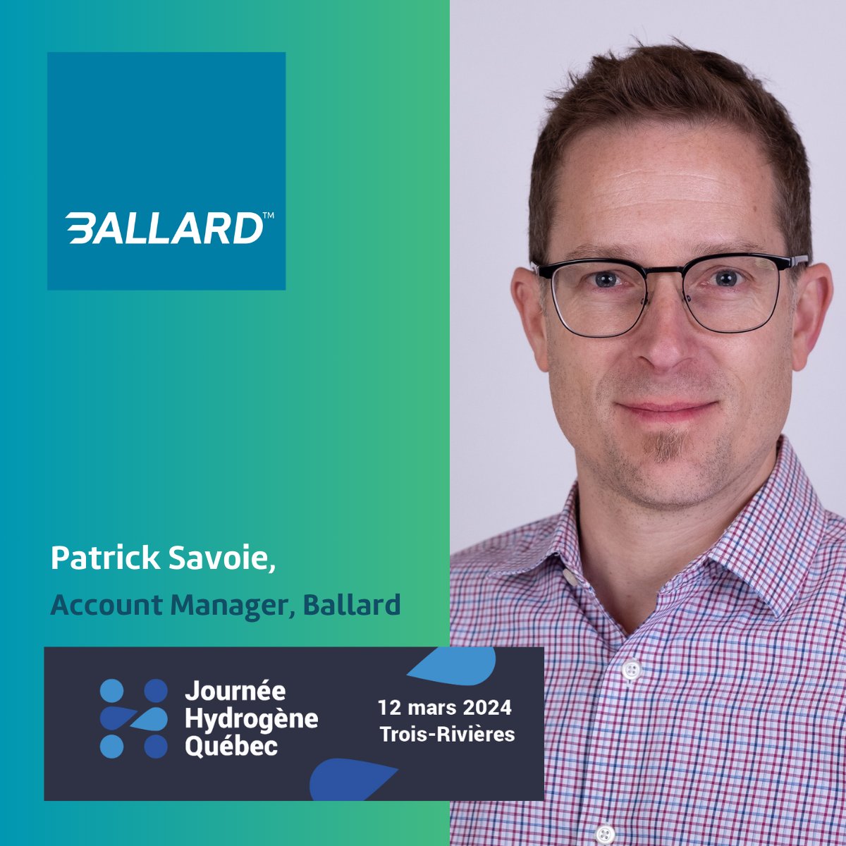 Join Patrick Savoie for the latest market insights in the #ZeroEmission Mobility and Stationary Power space at his upcoming presentation titled 'The Road to Decarbonizing: Mobility and Stationary', Journée Hydrogène Québec. Learn more: bit.ly/4c12iYV