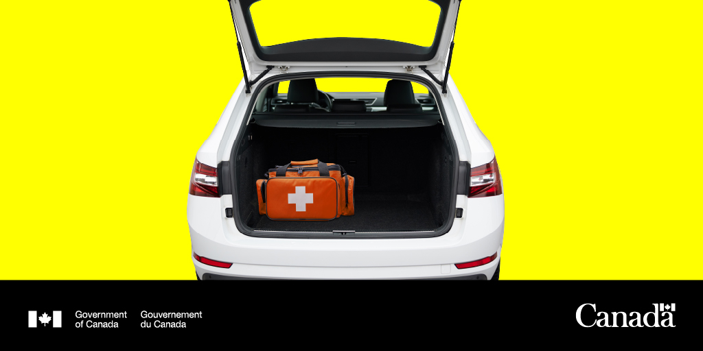 You can’t always be home when emergencies happen. If you have a vehicle, #GetPrepared by making sure you also have an emergency car kit — including food, water, and first aid — to go in it. Here's a checklist to get you started: ow.ly/hZJt50QKKCX