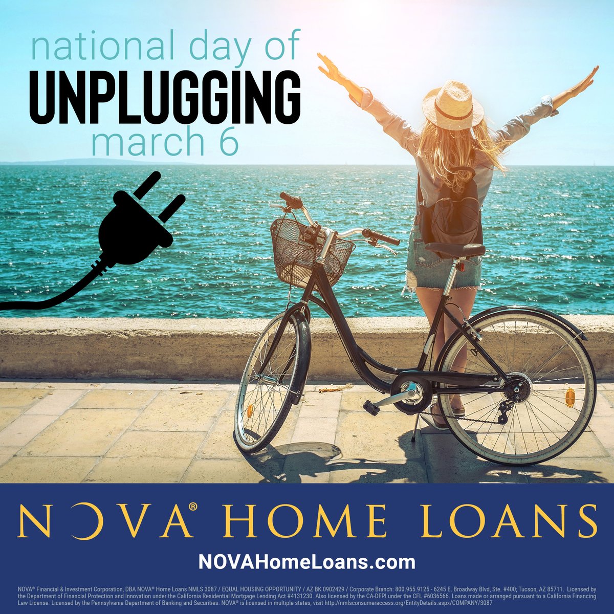 chrisfighera's tweet image. Unplug and unwind. Take this day to disconnect from digital screens and reconnect with your home and loved ones. NOVA Home Loans is here to help you find the perfect sanctuary. 
myoc.io/chrisfighera

#NationalDayOfUnplugging #UnwindAtHome #NOVAHomeLoans