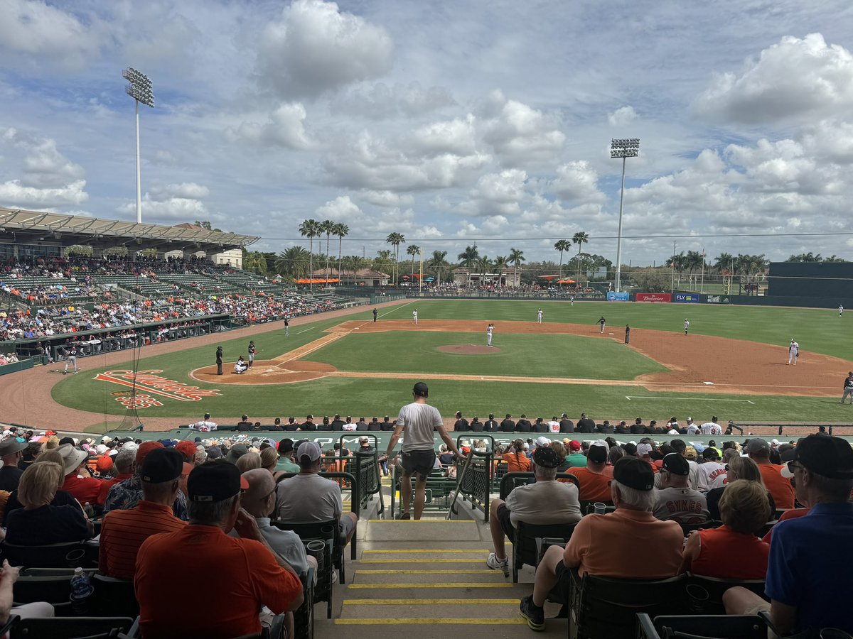 JaretGold's tweet image. Successful Grapefruit League trip. 5 days, 6 games (DET, PIT, BAL, PHI, USF MBB and NYY). Cool to check out all these stadiums and see some of the top prospects in baseball. Ready for Opening Day!