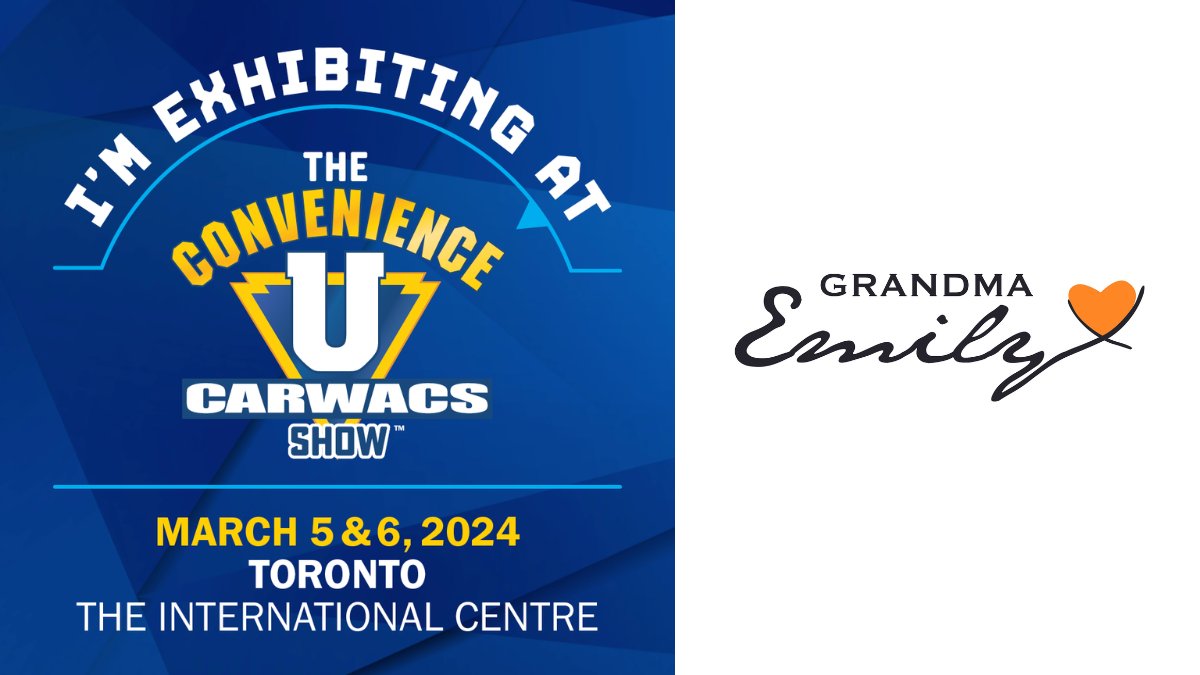 #ConvenienceUCARWACS2024 proudly welcomes <a href="/Grandma_Emily/">GrandmaEmily Granola</a> as a show exhibitor. Come meet the team live and in person March 5 &amp; 6, 2024 at The International Centre! grandmaemily.com