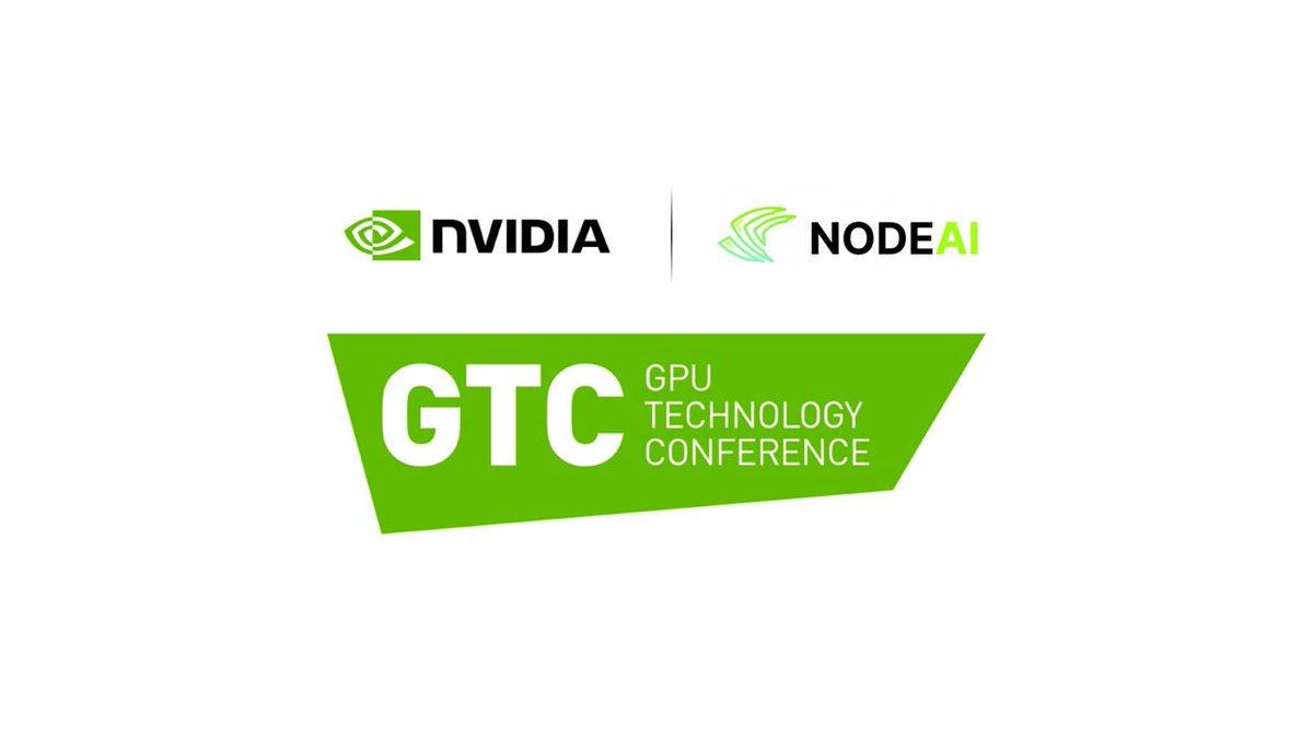 NodeAIETH's tweet photo. 🎉 Exciting Announcement: We're heading to the NVIDIA GTC AI Conference! 

This is a fantastic chance for us to connect with other innovators in AI, absorbing knowledge and gathering resources to boost #NodeAI even further. 

Get ready to make waves in the AI world! 🌊

$GPU #NODEAI #AI #DEPIN