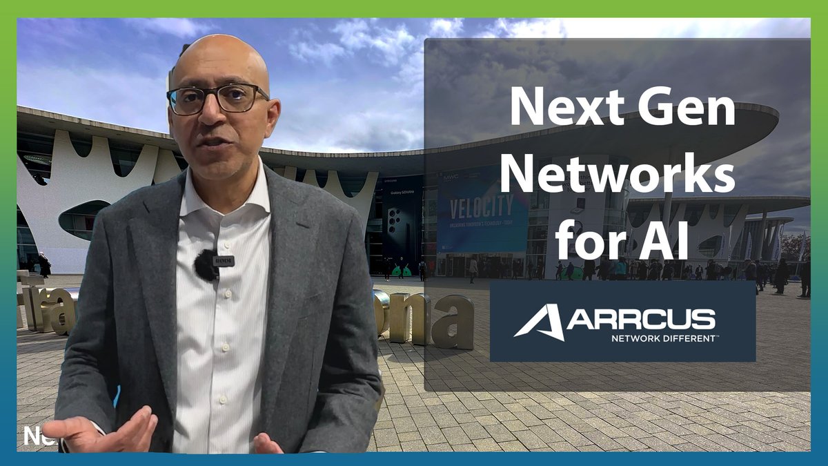 At #MWC24, Sanjay Kumar of @arrcusinc discusses the power of AI in network operations: 👉 ngi.fyi/mwc24-arrcus-s… #AI #NetworkOperations #Arrcus