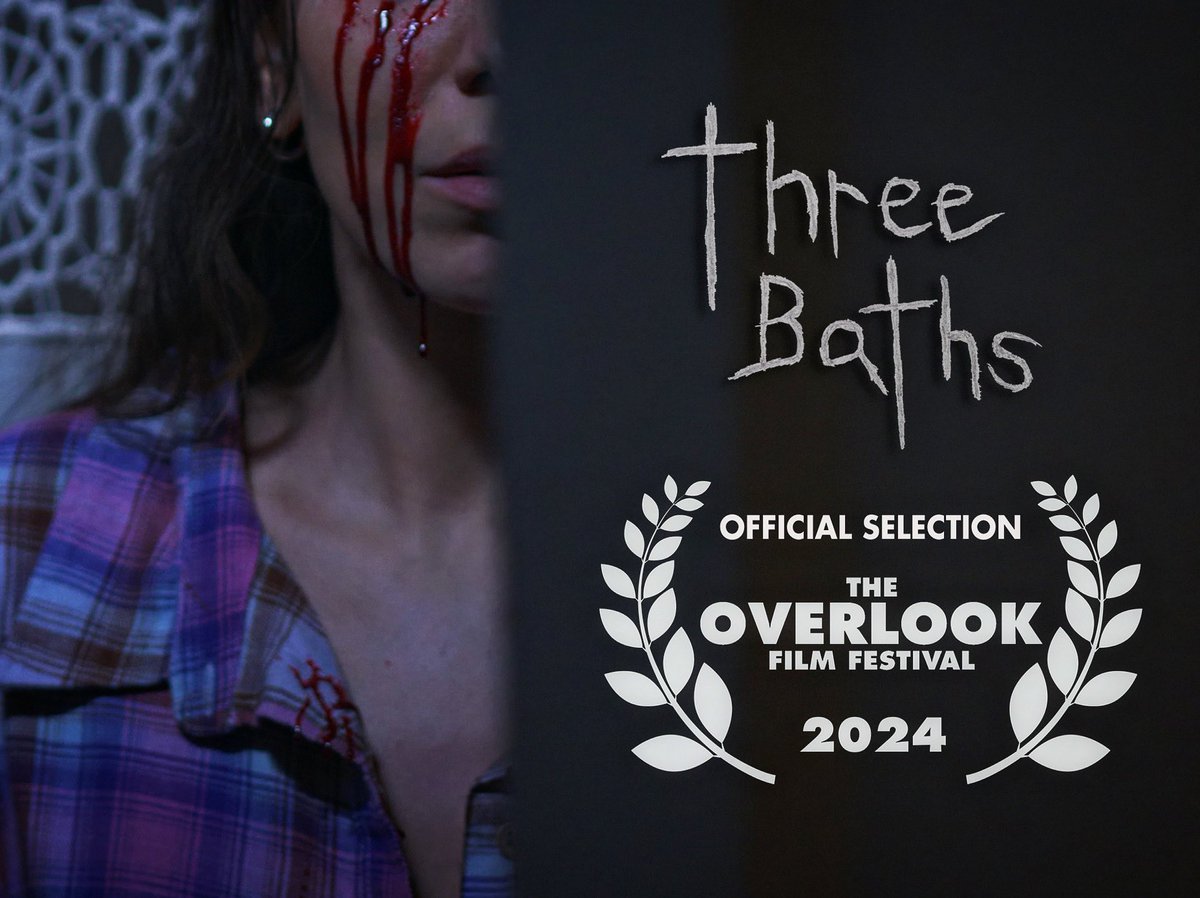 THREE BATHS is heading to the <a href="/TheOverlookFest/">Overlook Film Fest</a>! I’m thrilled to be part of this exciting film lineup and can’t wait to attend. The festival runs April 4-7 in New Orleans. Thank you to the Overlook team for having the film!