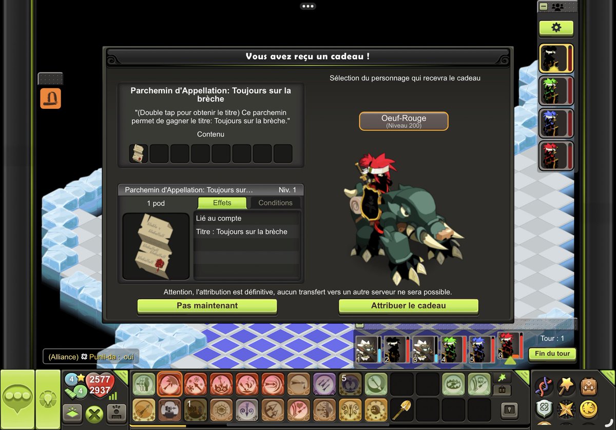 Danidan_Dt's tweet photo. Pour ceux qui me demande si je suis légit 🤡🤡🤡

- 2x «  Toujours sur la brèche » un des titres les plus rare encore à ce jour sur dofus touch..

@DofusTouch @DOFUSTouch_EN @DOFUSTouch_ES https://t.co/llwT1Ul4Ld