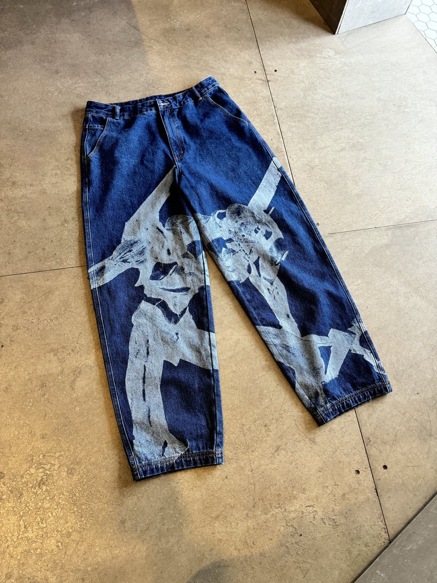 ronindivision's tweet photo. Rōnin Test Type Denim Pant. Open for preorder this Friday at 12PM EST. https://t.co/PfctGa55uZ