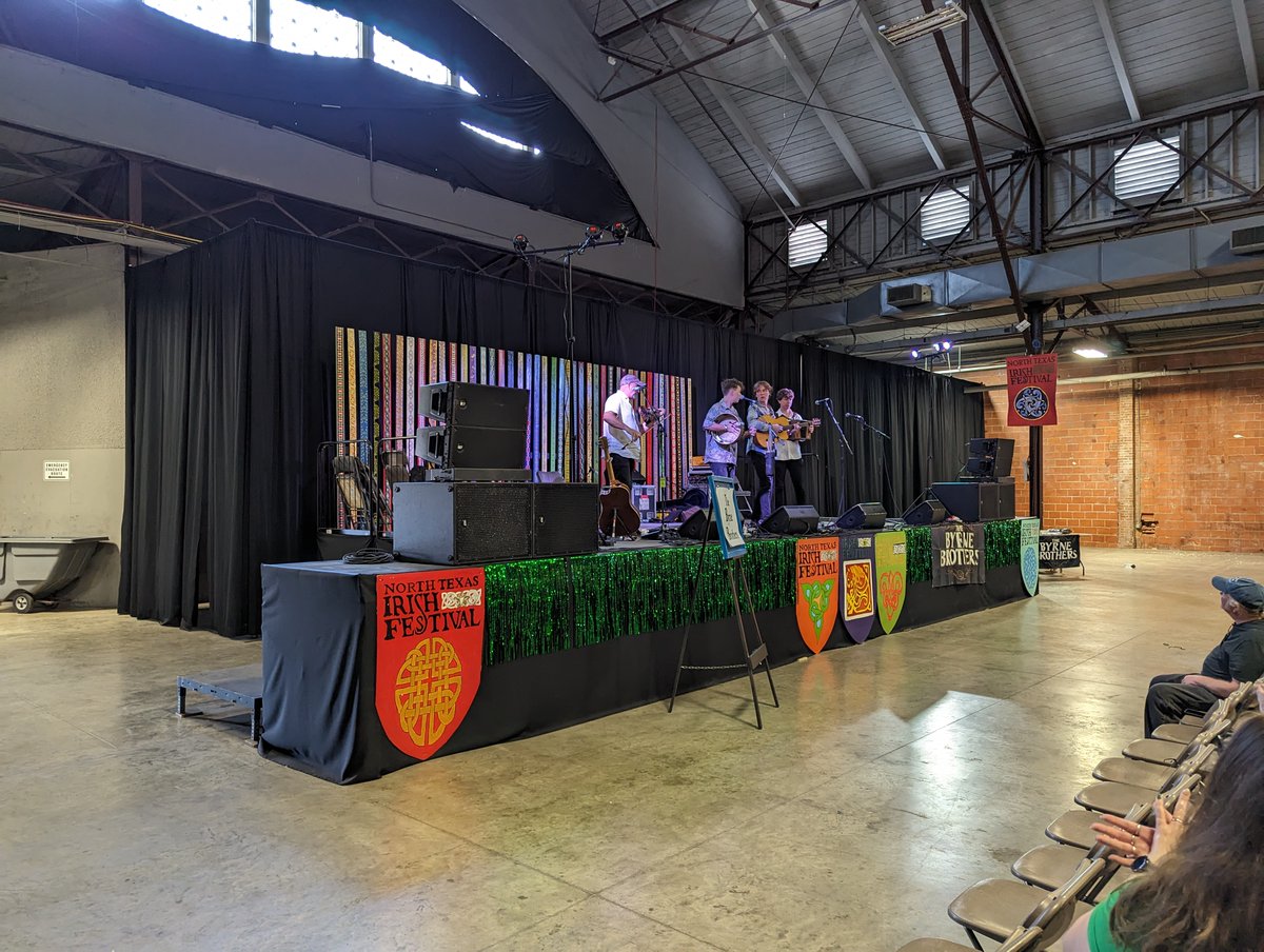 In_Depth_Events's tweet image. Last Weekend at In Depth Events
In Depth was thrilled to provide a total of SEVEN stages for the world-famous North Texas Irish Festival last weekend!  Our crews built stages for traditional Irish Dance, food displays, and of course, live music on the main stages.