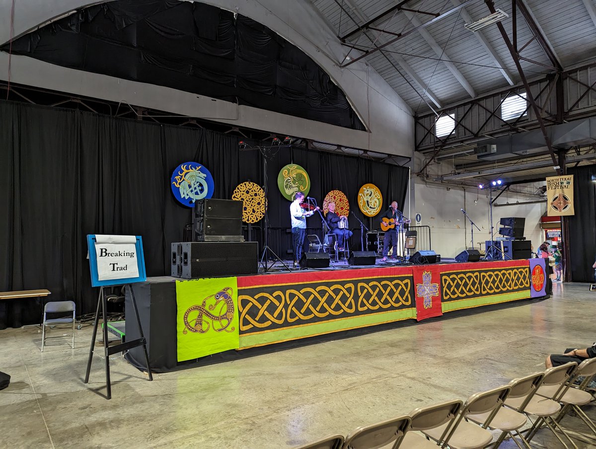 In_Depth_Events's tweet image. Last Weekend at In Depth Events
In Depth was thrilled to provide a total of SEVEN stages for the world-famous North Texas Irish Festival last weekend!  Our crews built stages for traditional Irish Dance, food displays, and of course, live music on the main stages.