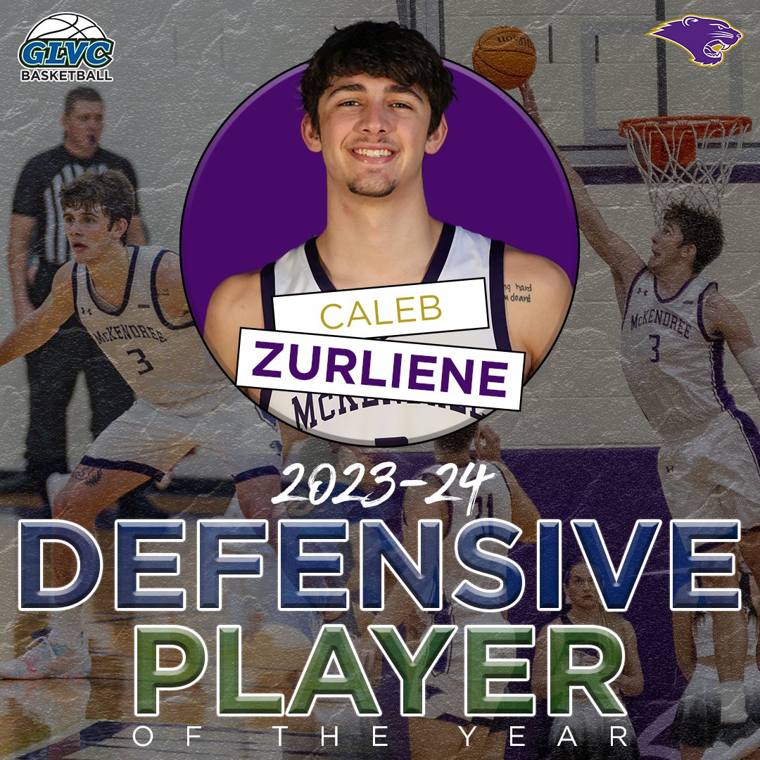 GLVCsports's tweet photo. ⛹️‍♂️ #GLVCmbb MAJOR AWARD WINNERS

POTY:  Jake Hilmer | G | @UIUPeacocks 
DPOTY:  Caleb Zurliene | G/F | @McKBearcats 
FOTY:  Kobi Williams | G | @TrumanAthletics 
COTY:  Jeff Horner | @TrumanAthletics