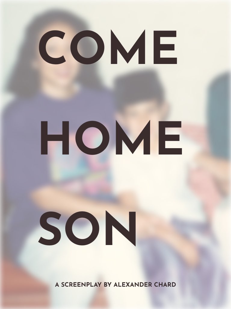 COME HOME SON

When his mother is diagnosed with a terminal illness, a social activist content creator, who is bitter about how his life has turned out, begins to bend his moral compass and grift his viewers to raise money for her treatment.

#SCREENPIT #Dr #Fea #Cov #WrCo #SeRe