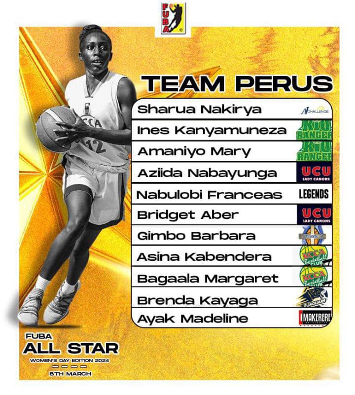 2PGAIM's tweet photo. Here are the teams ahead of the #FUBAAllStarWomen game on Friday.

Not to play party pooper ahead of this exciting day but where the hell are the defending champions @jkldolphins? https://t.co/LGxA5Qb04U