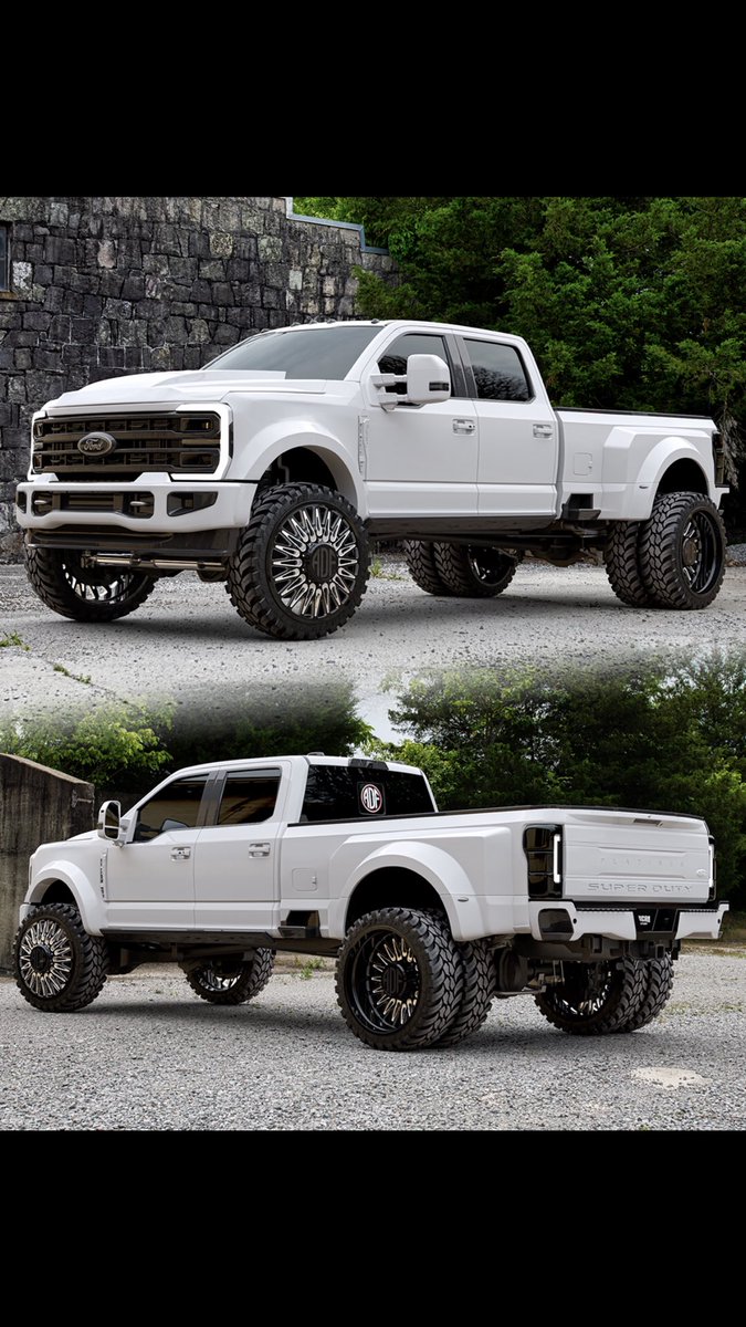 Extra Tough #Ford 💪🏼

ADF Forged | BOBTAIL #duallywheels Black &amp; Machined. Available in 24” 26” 28”

Order your set today!
DM / Call 877.233.4114

#wheels #duallytrucks #trucks #adfwheels #liftedtrucks #truckwheels #forgedwheels #trucking #offroad  #fordtrucks #superduty #f350