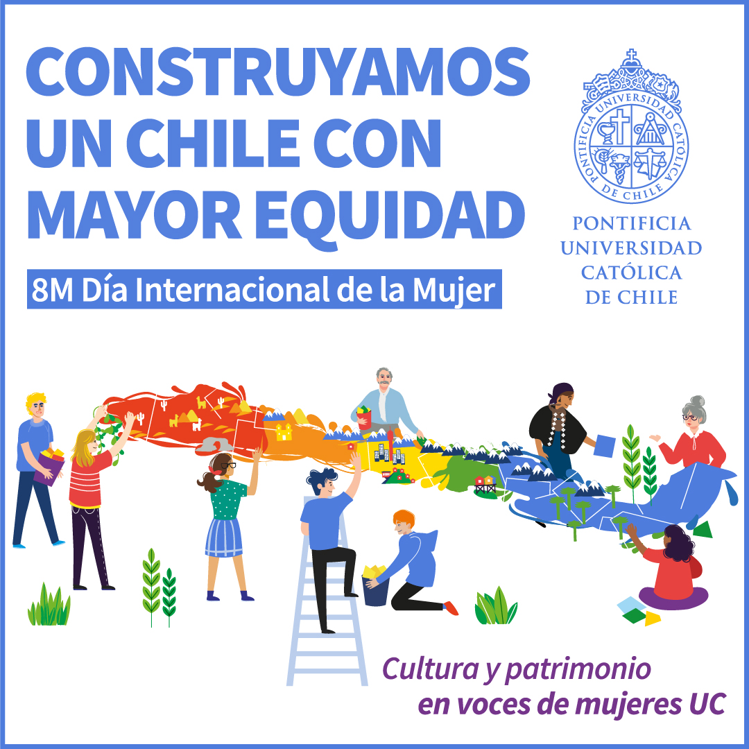 En la #UC ya comenzaron las actividades de conmemoración del Día Internacional de la Mujer durante toda esta semana y hasta fin de mes. 💪💜 Participa de las exposiciones, charlas, conciertos, intervenciones, y más en los distintos #CampusUC: rb.gy/ibt7zp #8M #8M2024