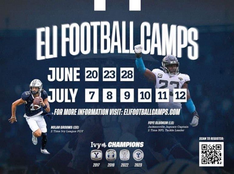 Thanks for the personal invite! @CoachPackard35 @CoachRenoYale @CoachJanecek