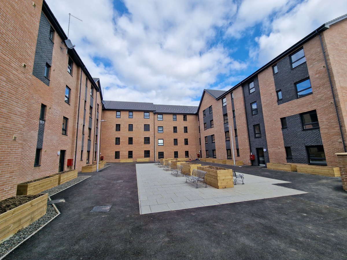 Murray Court, East Kilbride nearing completion 49 Residential Units in partnership with <a href="/EastKilbrideHA/">EastKilbrideHA</a>