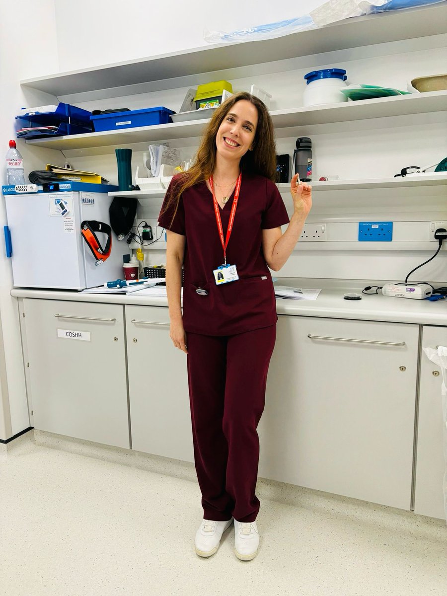 Really excited for <a href="/DrMenexi/">Dr Christina Menexi</a> for being the youngest and one of the first female implanters in the UK, of the <a href="/AbbottNews/">Abbott</a> AVEIR™️leadless pacemaker 🥳