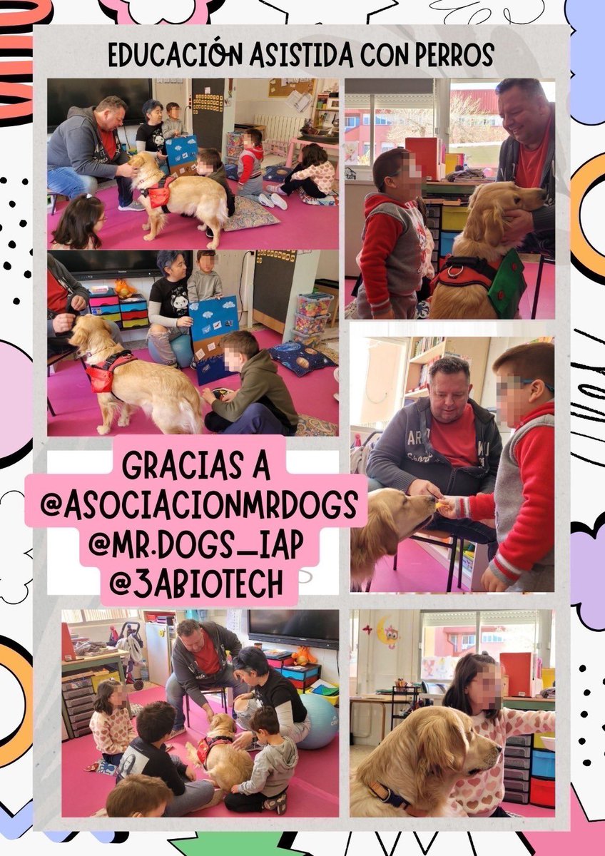 Retomamos nuestras sesiones de Educación Asistida con Perros gracias a @asociacionmrdogs  <a href="/mr/">mr</a>.dogs_iap  @3abiotech.  Siempre es muy motivante trabajar con la ayuda de Nairobi nuestra perrita.