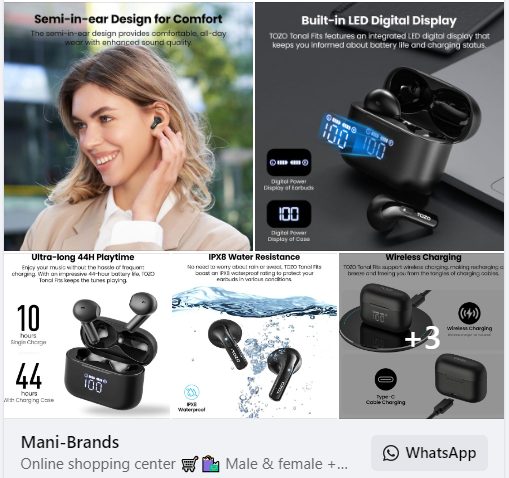 umargulzar210's tweet photo. #ManiBrands
 Wireless Earbuds, 5.3 Bluetooth Headphone, IPX8 Waterproof
https://t.co/GEkoarMeJ4
Price: -40% $35.99
#Tozo #tonalfits #t21 #WirelessEarbuds #BluetoothHeadphones #headphones #seminar #with #dualmic #noisecancelling #IPX8 #waterproof #44th #playback #steresound #withd https://t.co/d4Mu8ZvJaX